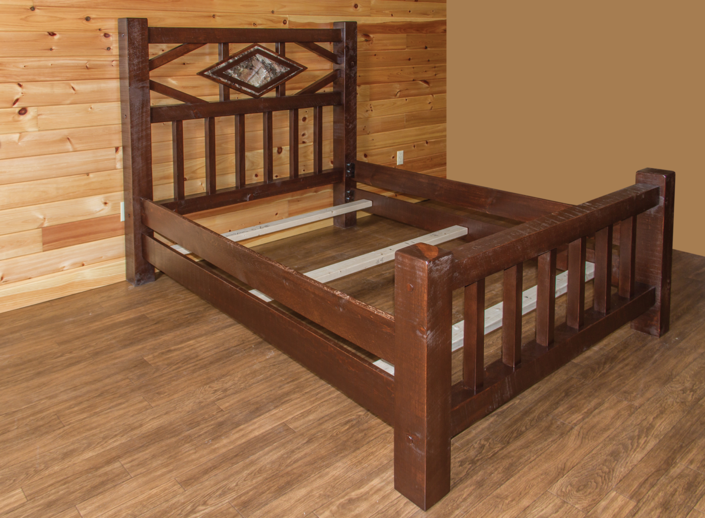 Diamond Mission Bed Wildwood Rustics