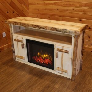 Aspen Fireplace Entertainment Center