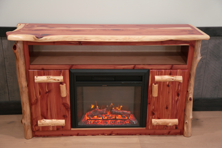 03 038 Fireplace Entertainment stand