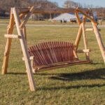 Red Cedar A-frame Swing