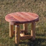 Red Cedar Side Table