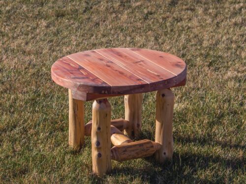 Red Cedar Side Table