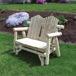 Adirondack Loveseat Glider