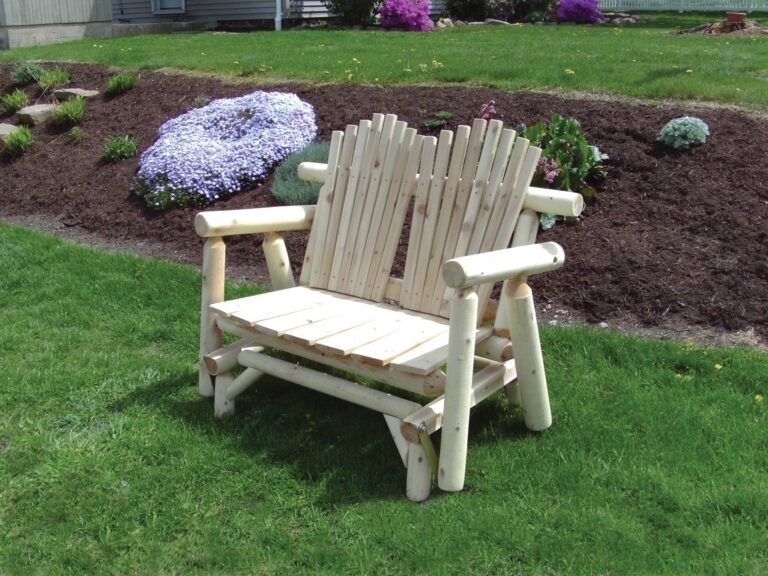 05 019WC Adirondack Loveseat Glider