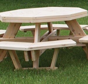 Medium Octagon Picnic Table