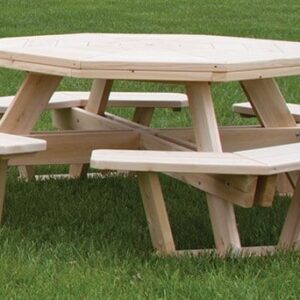 Large Octagon Picnic Table