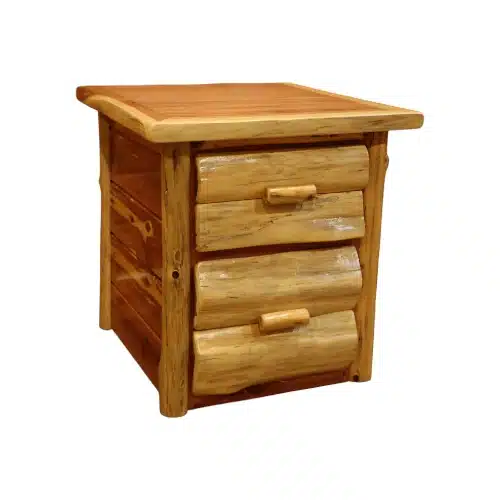 2 Drawer Red Cedar Nightstand