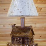Pine Cabin Lamp