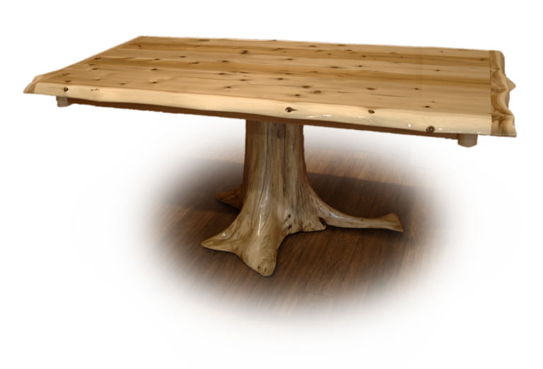 Stump Table - Wildwood Rustics