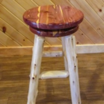 Barstool with swivel