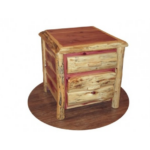 2 Drawer Nightstand with legs