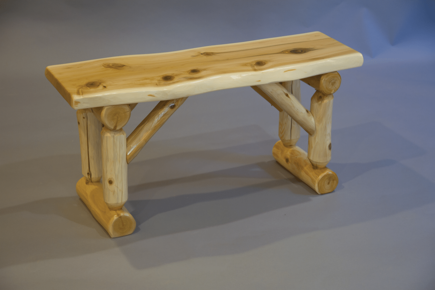 Slab Dining Bench - Wildwood Rustics