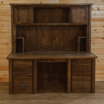 Computer Desk with Hutch